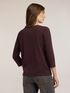Two-tone T-shirt with three-quarter sleeves image number 1