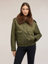 Bombardier en nylon avec col amovible image number 0