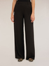 Palazzo pants with side stripe image number 0