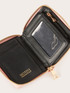 Kleine Brieftasche aus beschichtetem Stoff mit umlaufendem Reißverschluss image number 2