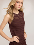 Robe fourreau en tricot crochet image number 2