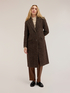 Yarn-dyed single-breasted coat image number 2
