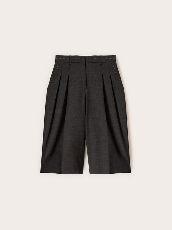 Bermuda a vita alta con impunture