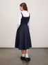 Robe mi-longue en denim image number 1