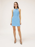 Mini dress in tessuto cr&ecirc;pe image number 0