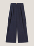 Cargo type palazzo trousers image number 4