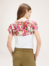 T-shirt with ruffles and bodice image number 1