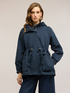 Mixed cotton parka with hood image number 0