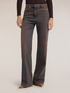 Wide fit jeans with rhinestone embellishments image number 2