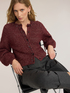 Cardigan en tricot lurex avec applications bijoux image number 3