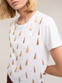 T-shirt with sequin embroidery image number 2