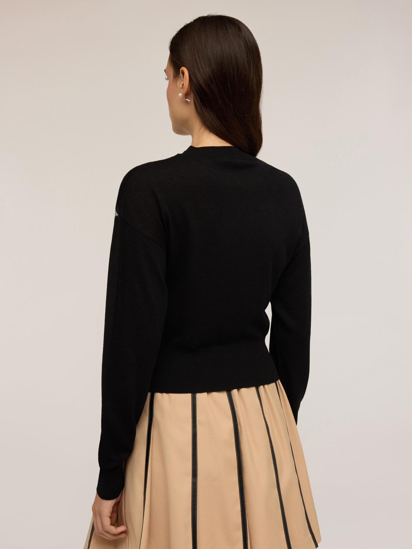 Camiseta con inserto transparente image number 1
