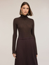 Turtleneck cashmere-blend t-shirt image number 0
