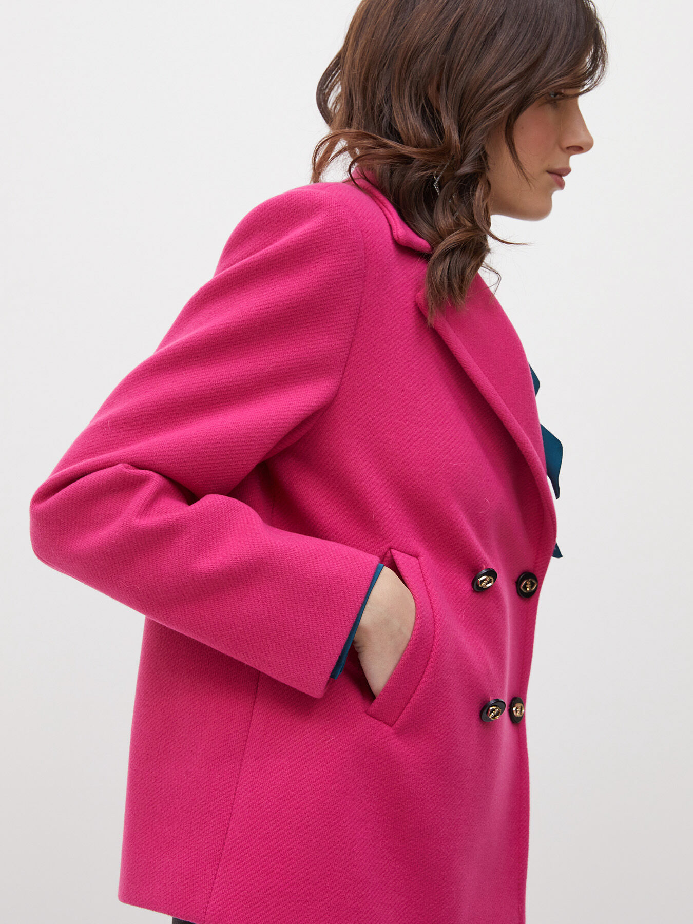 Double-breasted pea coat image number 2