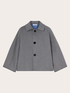 Cappotto reversibile in double misto lana image number 5