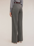 Pinstriped palazzo pants with lurex image number 1