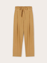 Pinstriped trousers with pleats image number 4