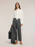 Georgette shirt with scarf image number 2