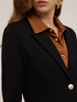 Unlined blazer in milano stitch image number 3