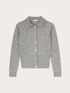 Cardigan en tricot avec col bijou image number 4