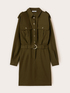 Militärisches Hemdkleid mit Gürtel image number 4