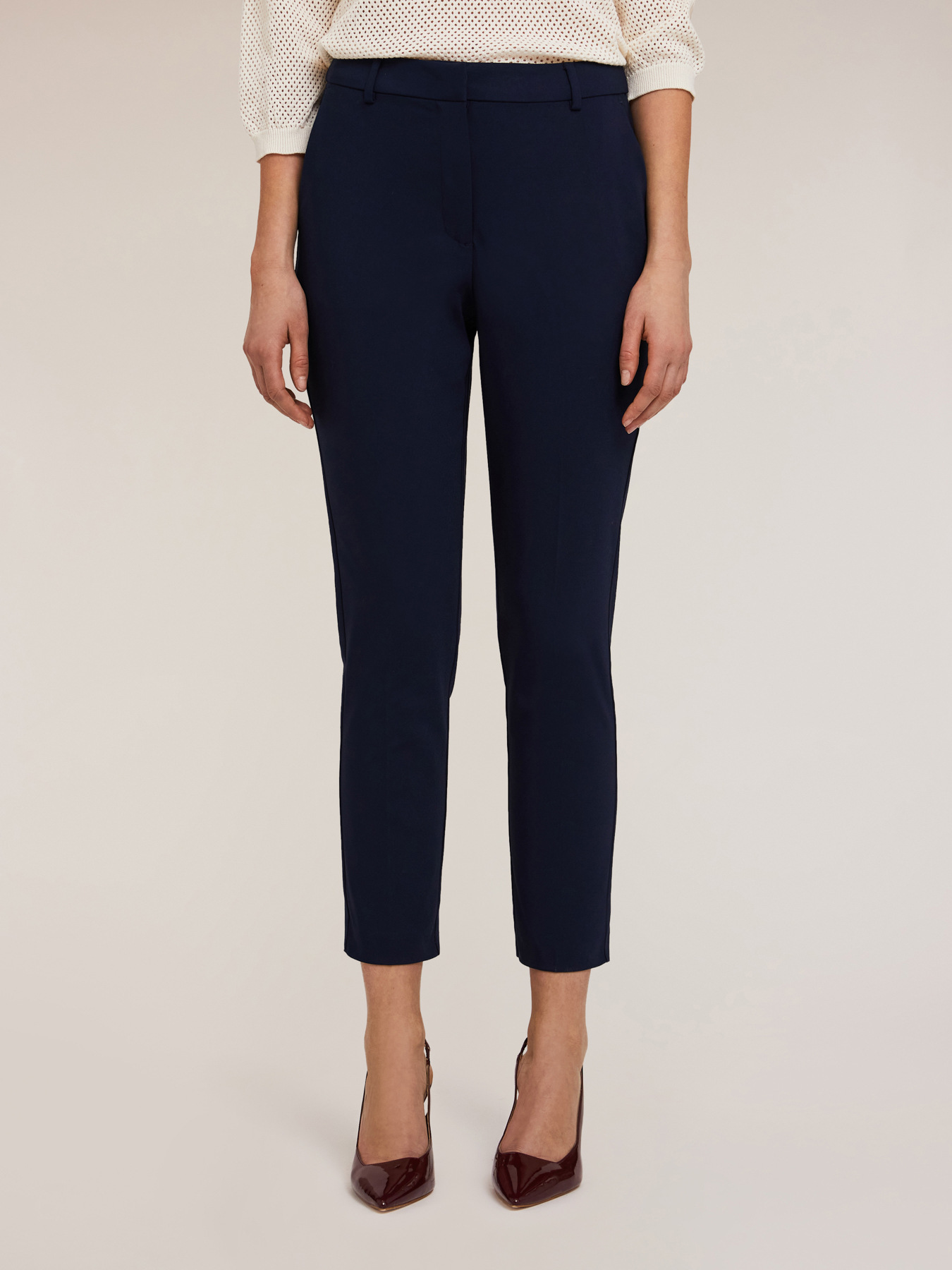 Pantaloni regular in tessuto tecnico image number 0