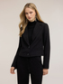 Blazer court avec revers image number 0