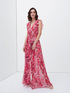 Vestito lungo floreale image number 0