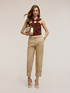 Pantaloni con polso in popeline image number 0