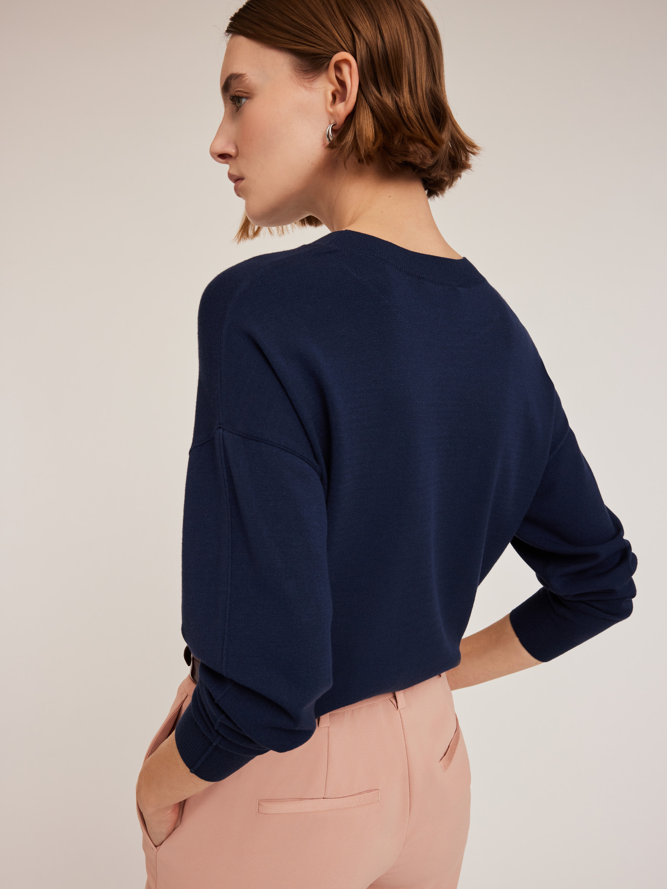 Knitted pullover image number 1