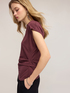 Top con drapeado lateral image number 3