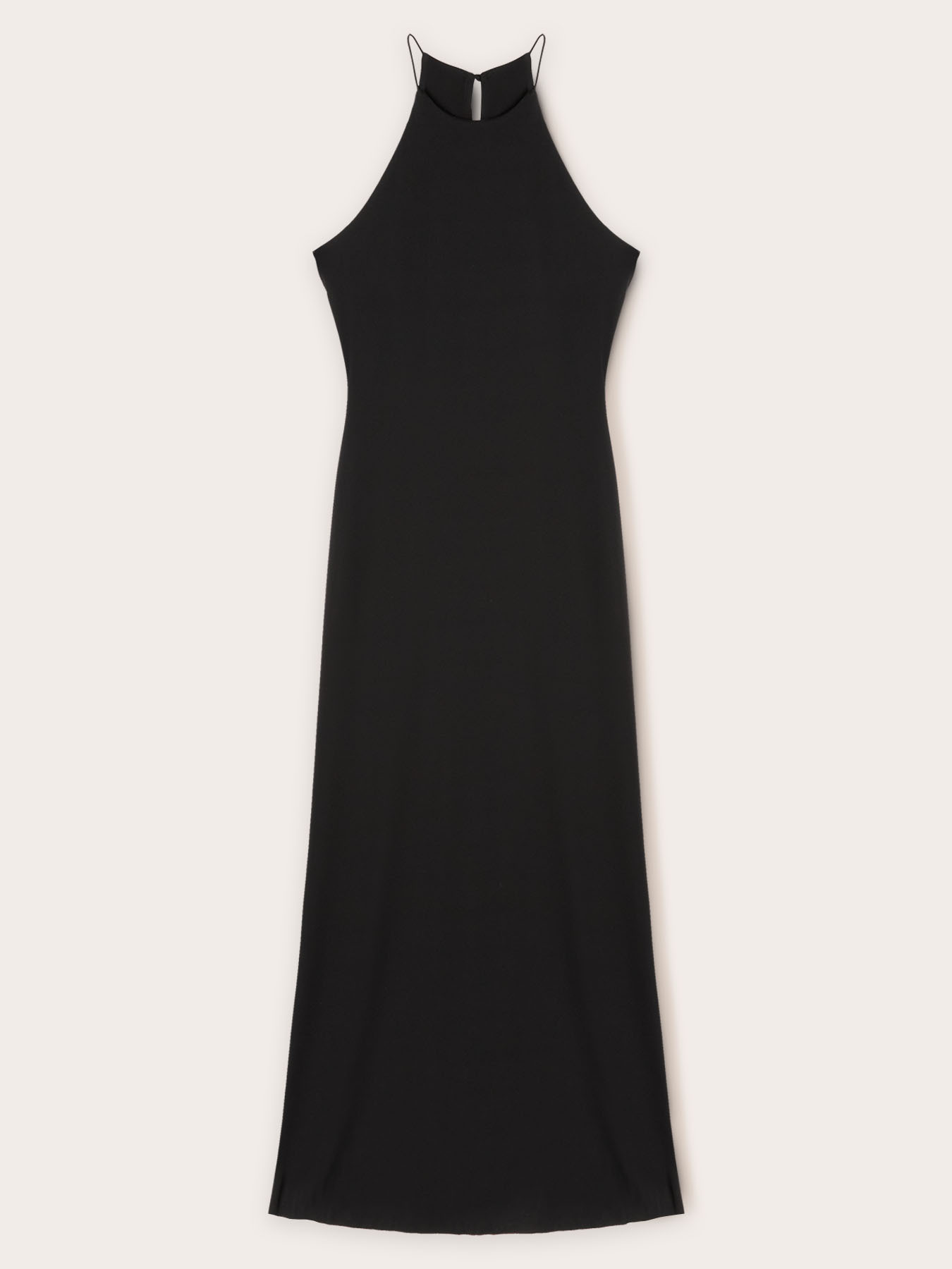 Vestido largo con abertura image number 3