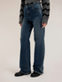 Weite Jeans mit Strass-Applikationen image number 1