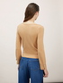 Pullover mit Schmuckknopf an den B&uuml;ndchen image number 1