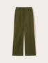 Pantalon palazzo en polyester viscose image number 4