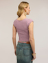 Pull slim en lurex c&ocirc;tel&eacute; image number 1