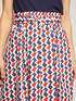 Geometrical patterned circle skirt image number 2