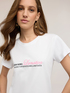 Camiseta de punto jersey con inscripci&oacute;n bordada image number 3