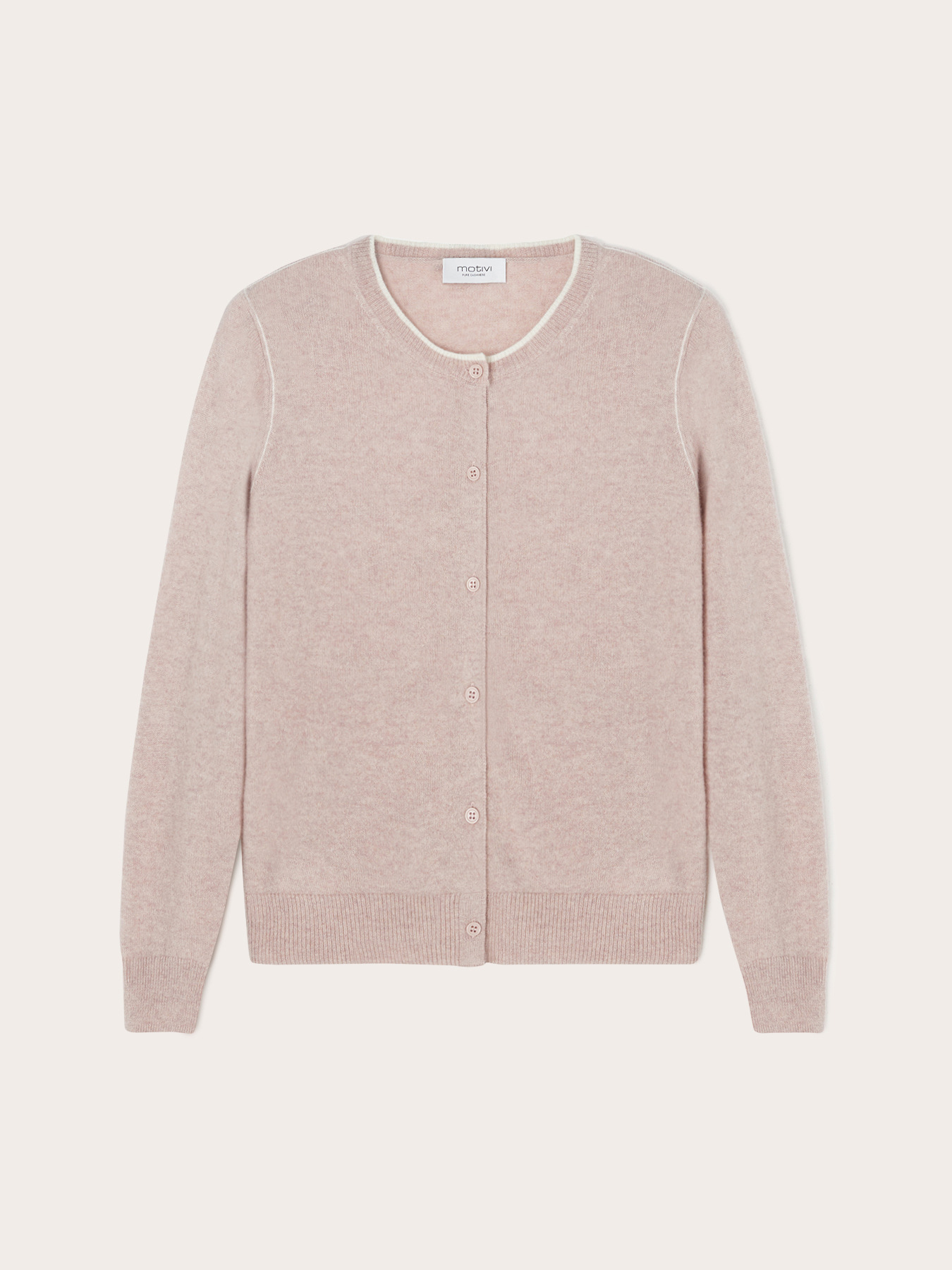 Cardigan in cashmere image number 4