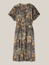 Midi-Kleid mit Blumenmuster image number 3