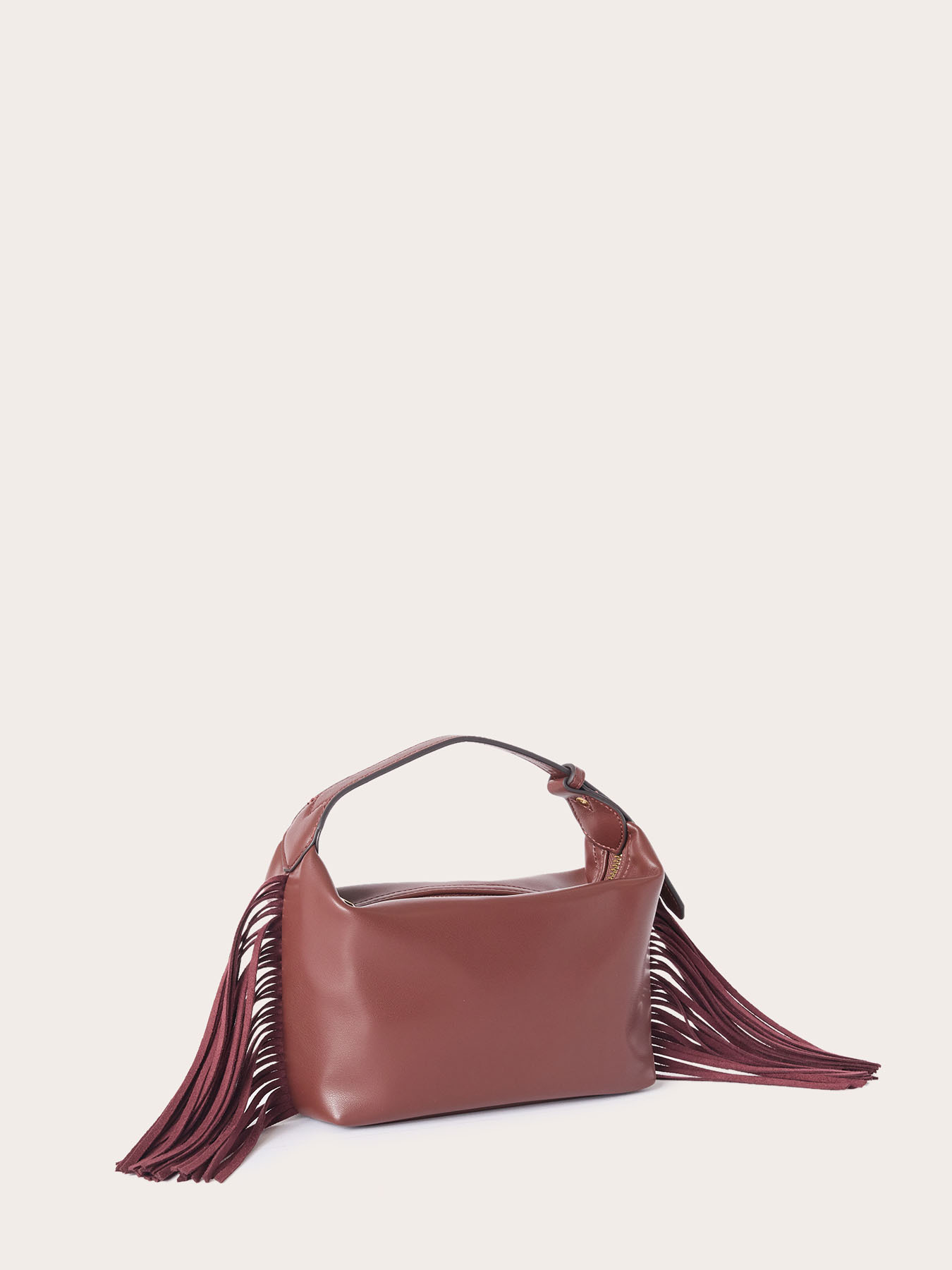 Mini-Tasche mit Fransen image number 2