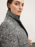 Wool blend herringbone yarn dyed coat image number 2