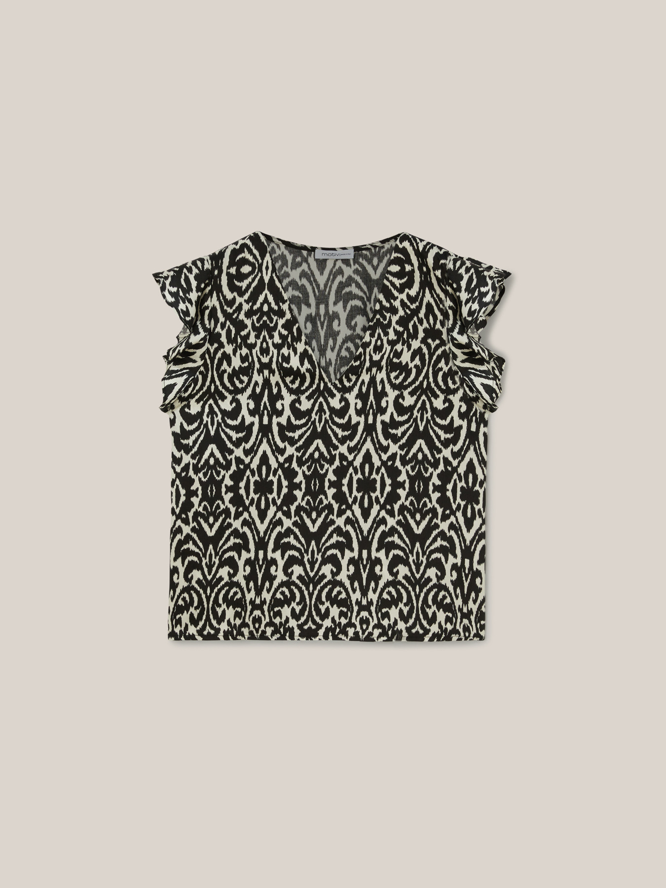 Blouse &agrave; motif ethnique image number 3