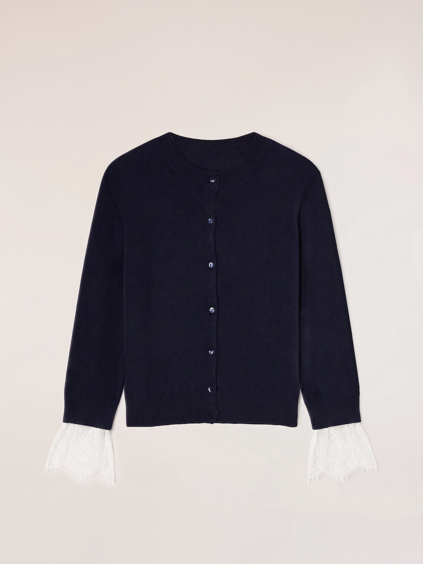 Cashmere blend knit cardigan image number 4