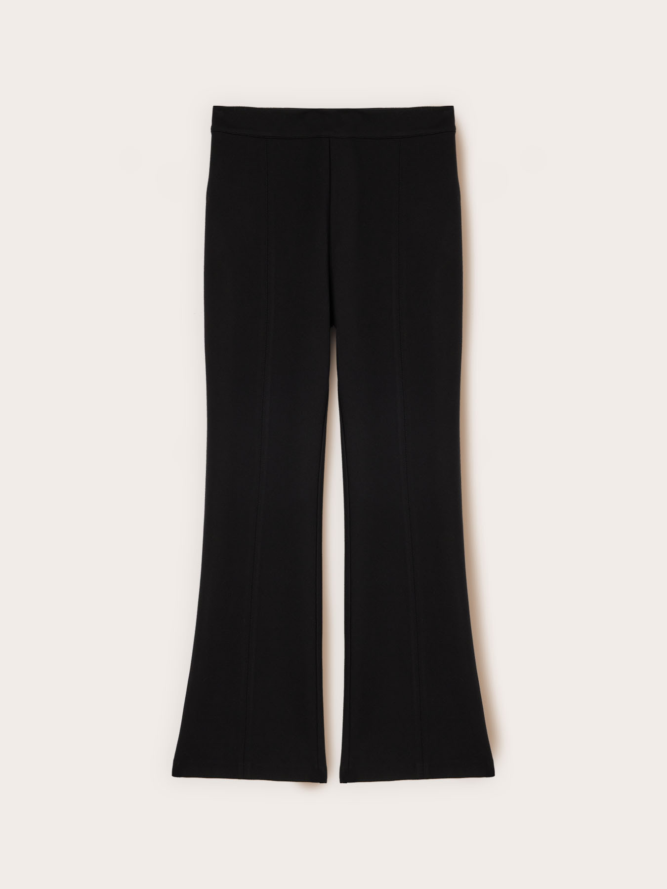 Flare pants in milano stitch image number 3