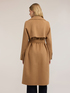 Double-breasted wool blend coat with belt image number 3