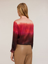 Nuancierte Hemdbluse aus Satin image number 1