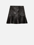 Mini-jupe portefeuille en similicuir image number 3