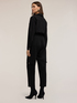 Long jumpsuit in wool blend flannel image number 1