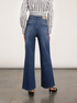 Jeans mit weitem Bein Lila image number 1